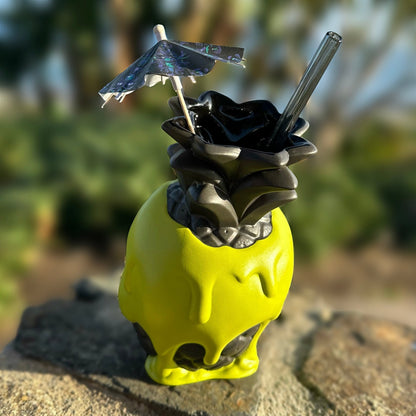 Jeff Granito's Poison Pineapple - Ceramic Tiki Mug - Apple Green - Ready to Ship! (FREE Shipping in U.S.)