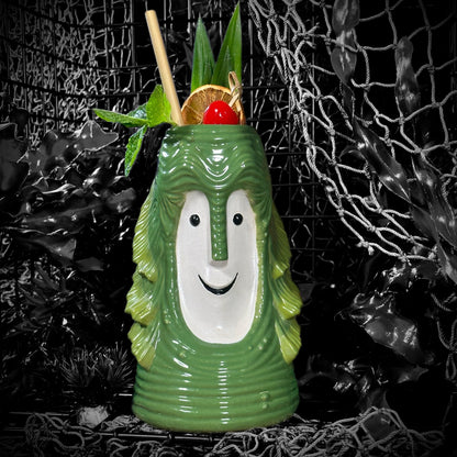 Creature Bob - ceramic Tiki Mug, sculpt by Thor - Ready to Ship (FREE SHIPPING in U.S.)