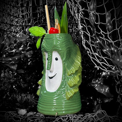 Creature Bob - ceramic Tiki Mug, sculpt by Thor - Ready to Ship (FREE SHIPPING in U.S.)