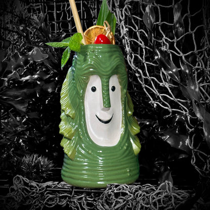 Creature Bob - ceramic Tiki Mug, sculpt by Thor - Ready to Ship (FREE SHIPPING in U.S.)