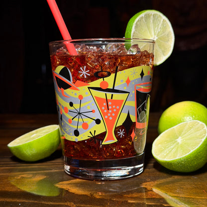 Jeff Granito's 'Cosmic Cocktails' Mai Tai Cocktail Glass (1) - Ready to Ship!