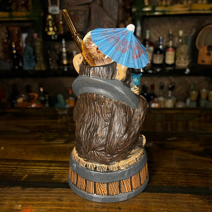 Doug Horne's Booze Chimp Tiki Mug, sculpted by Thor - Ready to Ship! (FREE SHIPPING in U.S.)