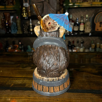Doug Horne's Booze Chimp Tiki Mug, sculpted by Thor - Ready to Ship! (FREE SHIPPING in U.S.)