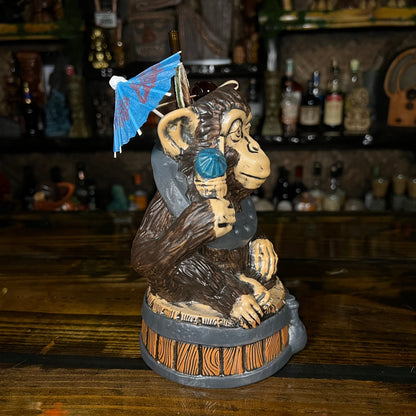 Doug Horne's Booze Chimp Tiki Mug, sculpted by Thor - Ready to Ship! (FREE SHIPPING in U.S.)