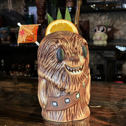 Tiki tOny's Fuzzball - Ceramic Tiki Mug - Ready to Ship (FREE SHIPPING in U.S.)