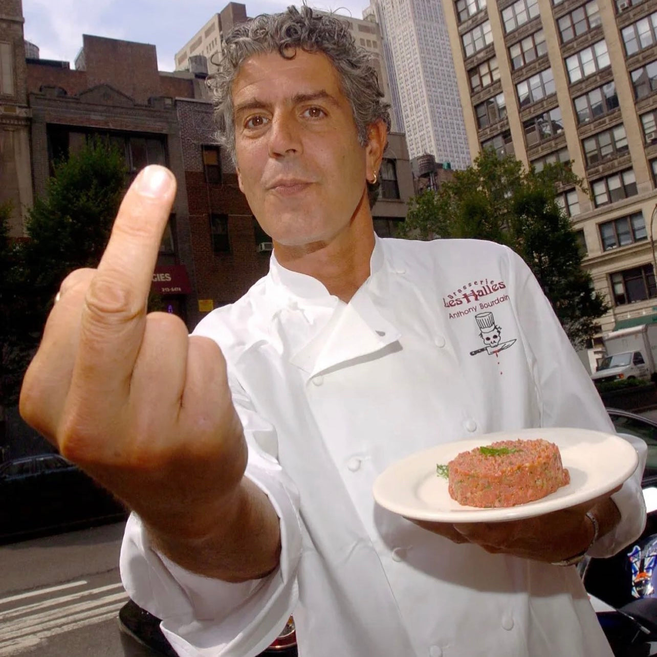 Anthony Bourdain Chef Pin