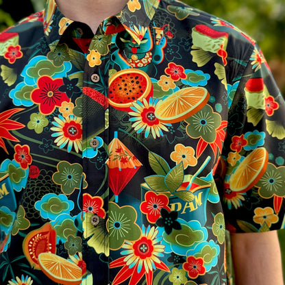 Jeff Granito's 'Mewsubi' Modern Fit Button-Up Shirt - Unisex - Ready to Ship! (FREE SHIPPING in U.S.)
