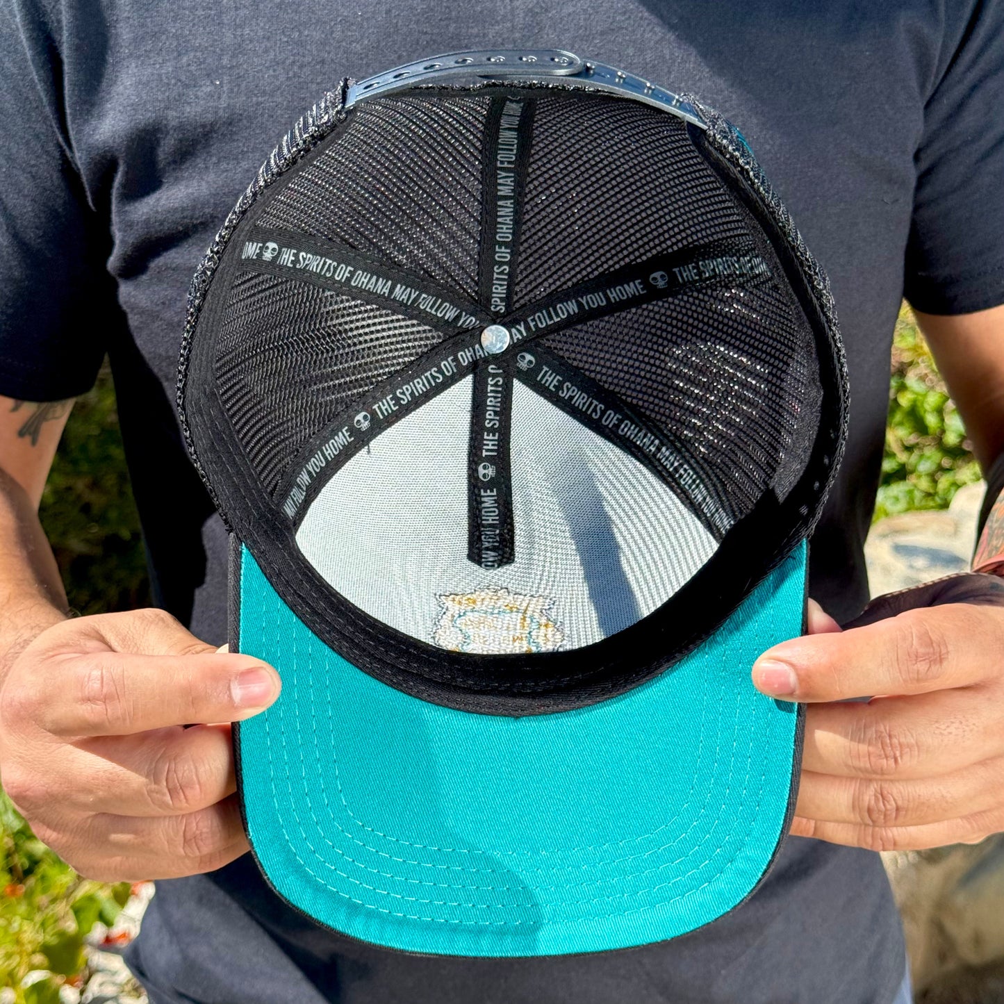 'Aloha Foolish Mortals' Snapback Hat - Ready to Ship! (FREE SHIPPING in U.S.)
