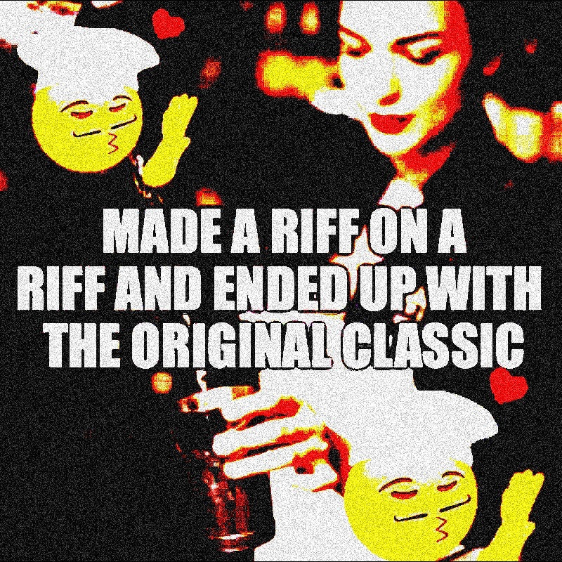 Riffin' on a Classic T-Shirt