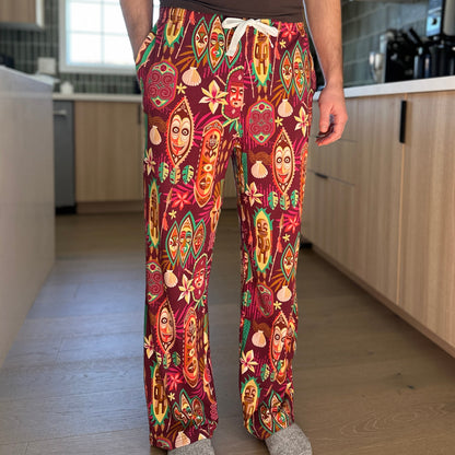 Jeff Granito's 'Spirit of Tiki' Unisex Pajama Pants - Ready to Ship!