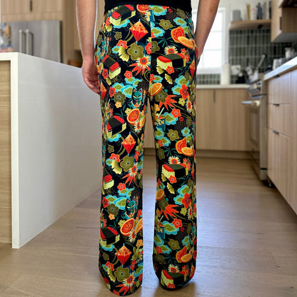 Jeff Granito's 'Mewsubi' Unisex Pajama Pants - Ready to Ship!