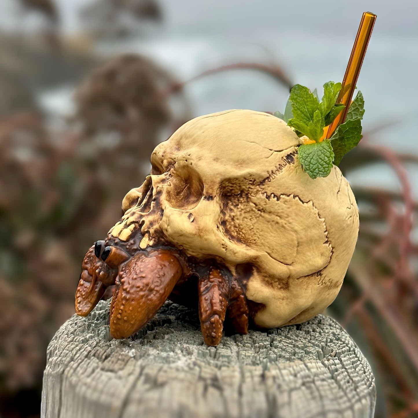 Hermit's Trophy - Ceramic Tiki Mug - Ready to Ship! (FREE Shipping in U.S.)
