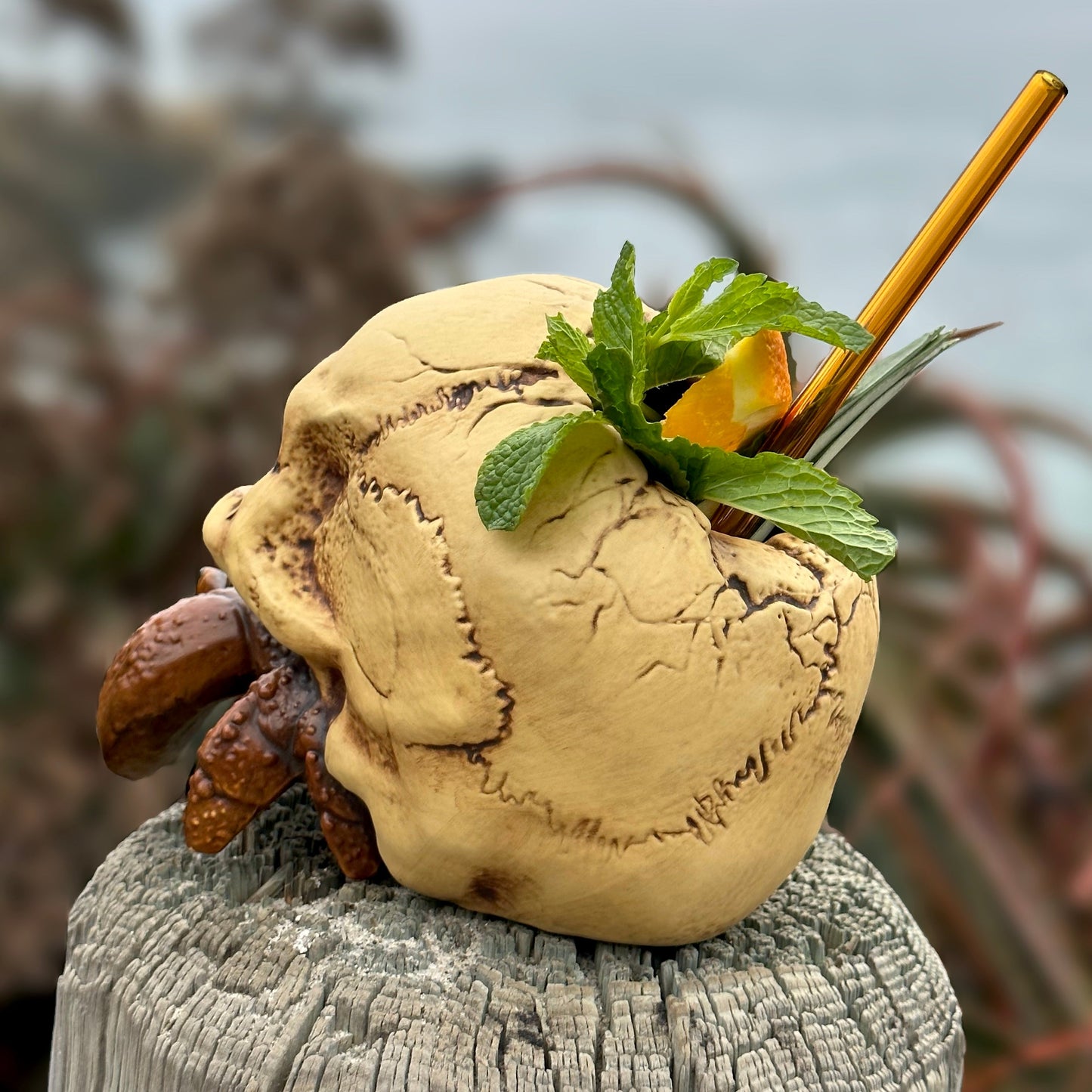 Hermit's Trophy - Ceramic Tiki Mug - Ready to Ship! (FREE Shipping in U.S.)
