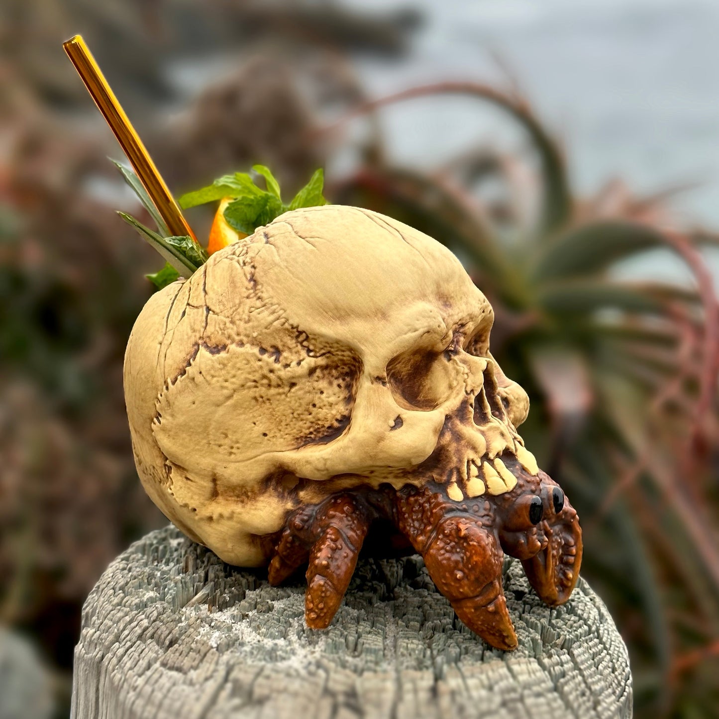 Hermit's Trophy - Ceramic Tiki Mug - Ready to Ship! (FREE Shipping in U.S.)