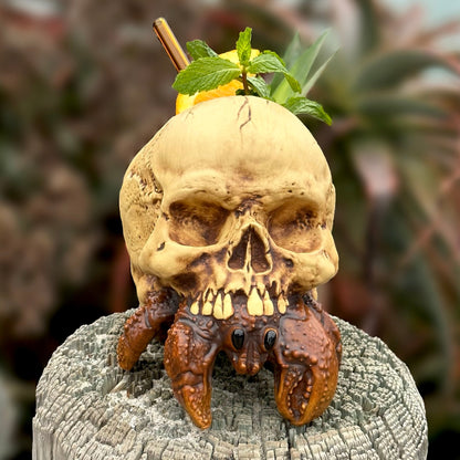 Hermit's Trophy - Ceramic Tiki Mug - Ready to Ship! (FREE Shipping in U.S.)