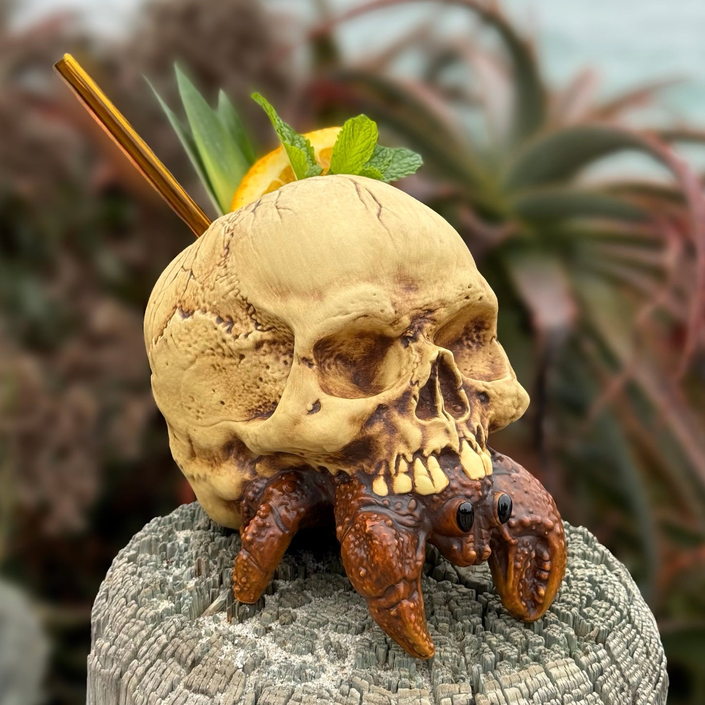 Hermit's Trophy - Ceramic Tiki Mug - Ready to Ship! (FREE Shipping in U.S.)