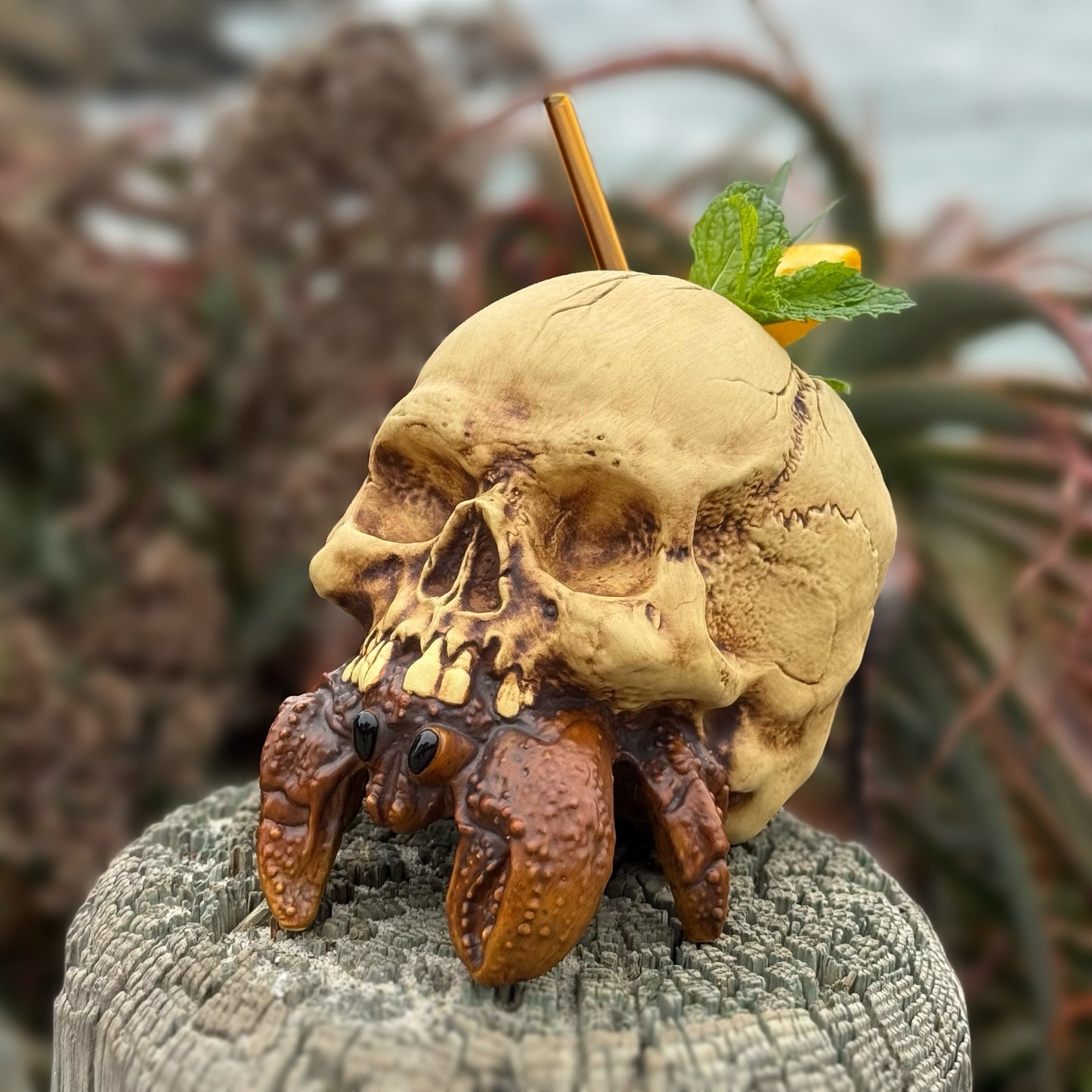 Hermit's Trophy - Ceramic Tiki Mug - Ready to Ship! (FREE Shipping in U.S.)