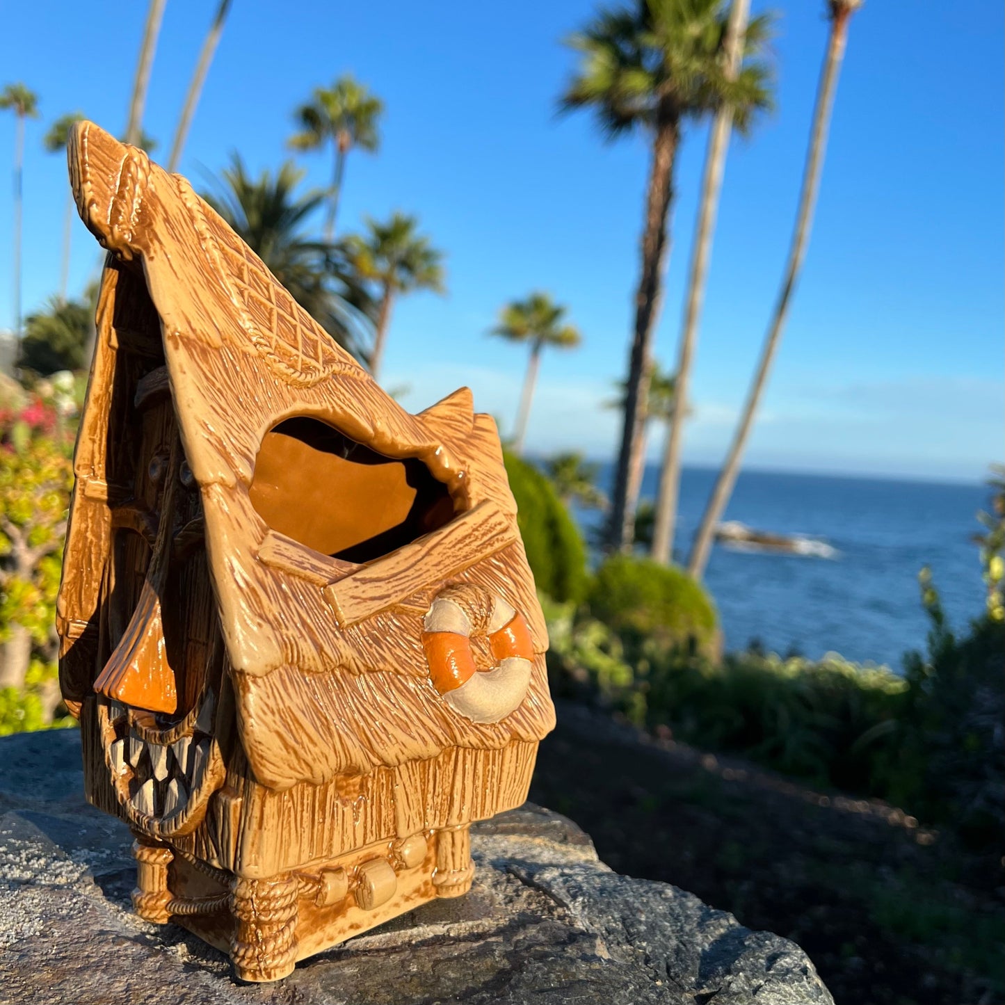 Whittle Hut Rolli Tiki Mug, designed by Jeremy Spears of Woodshop  - Limited Time - Ready to ship! (FREE SHIPPING in U.S.)