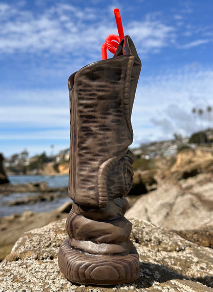 Lono Tiki Mug, sculpted by Thor -  Ready to Ship (FREE SHIPPING in U.S.)