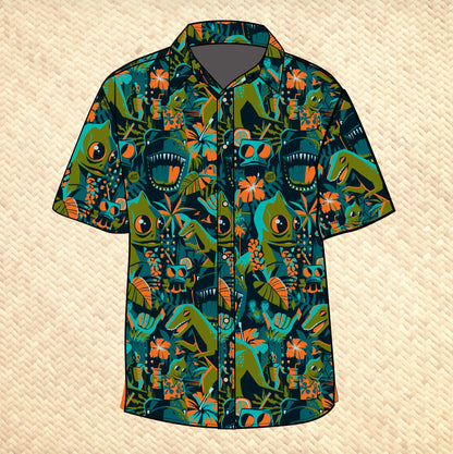 Jeff Granito's 'Island of the Lost' Modern Fit with Flex Button-Up Shirt - Unisex - Ready to Ship! (FREE SHIPPING in U.S.)