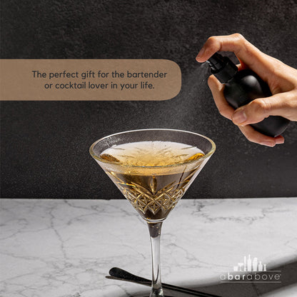 Amber Atomizer / Eye Dropper Set