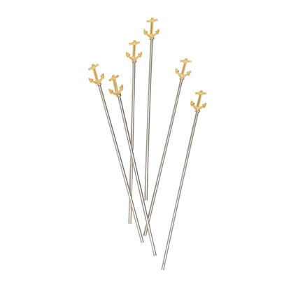 Anchor swizzle sticks