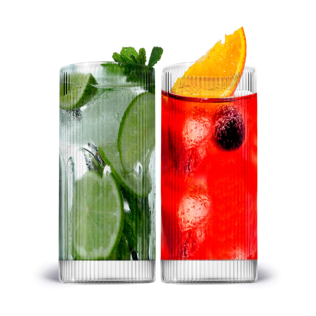 Lemonsoda - Vintage Straight Line Tumbler -  12oz