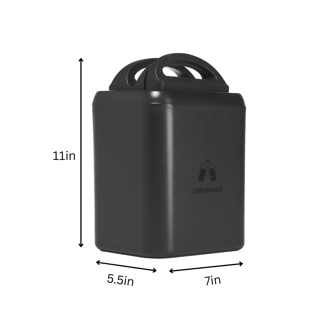 Lemonsoda -  Crystal Clear Highball Ice Cube Maker Mold- 6  4.5" Spear Ice
