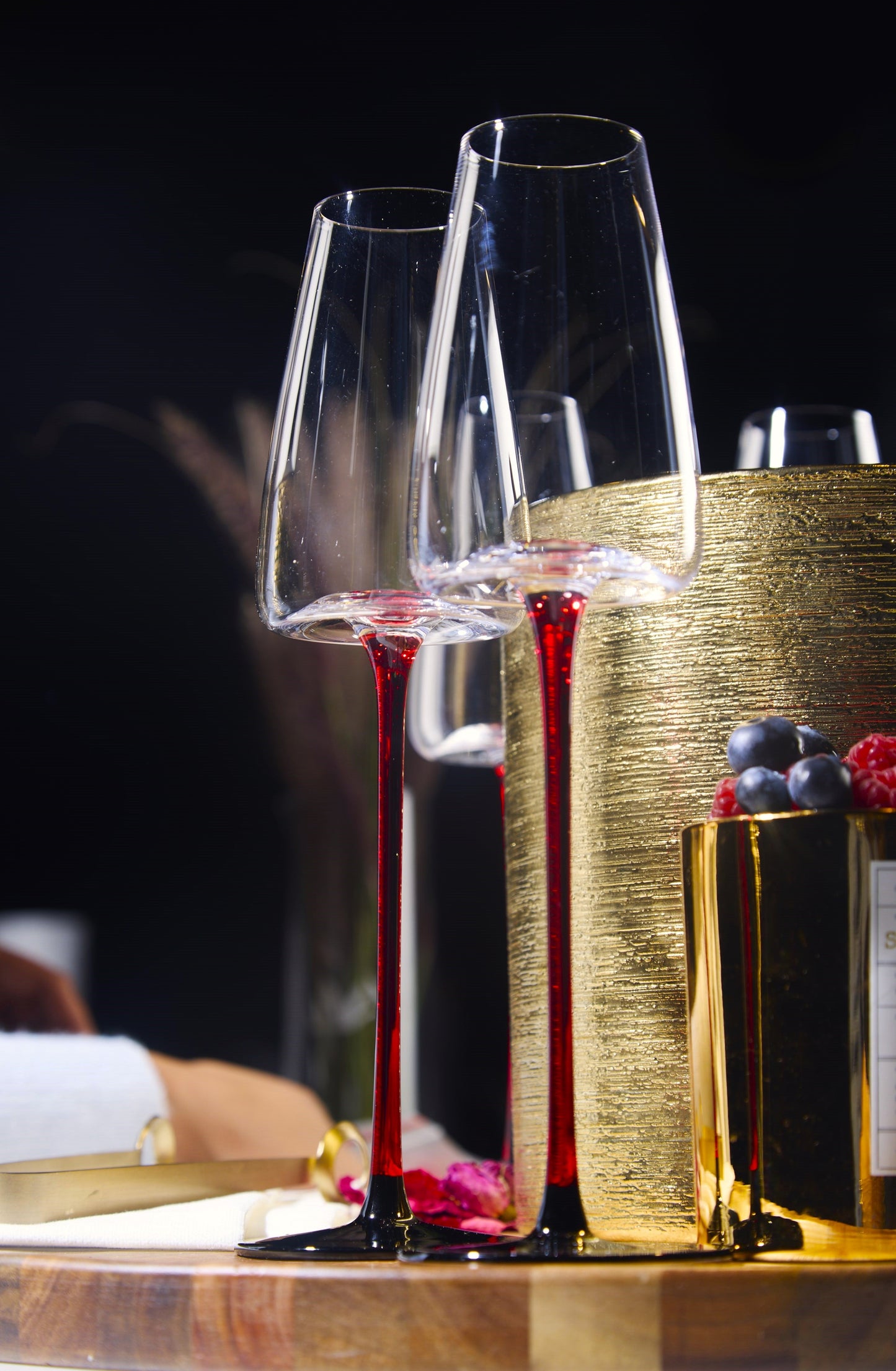 Lemonsoda - Concave Champagne Glasses - 9oz