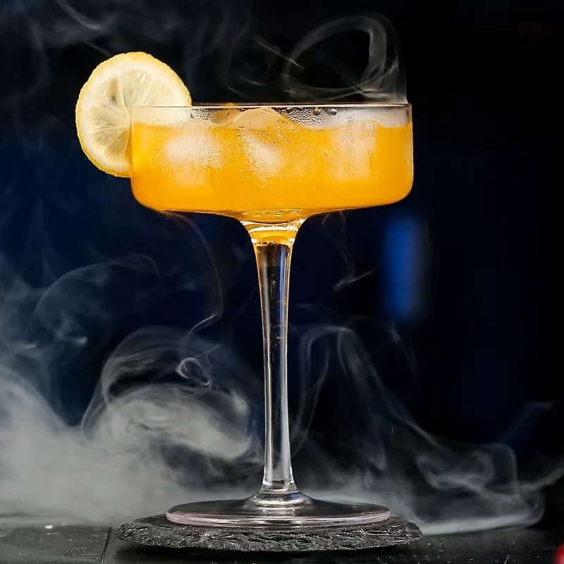 Lemonsoda - Clear Cocktail Martini Coupe Glass - 6.5oz (Set of 2 or 4)