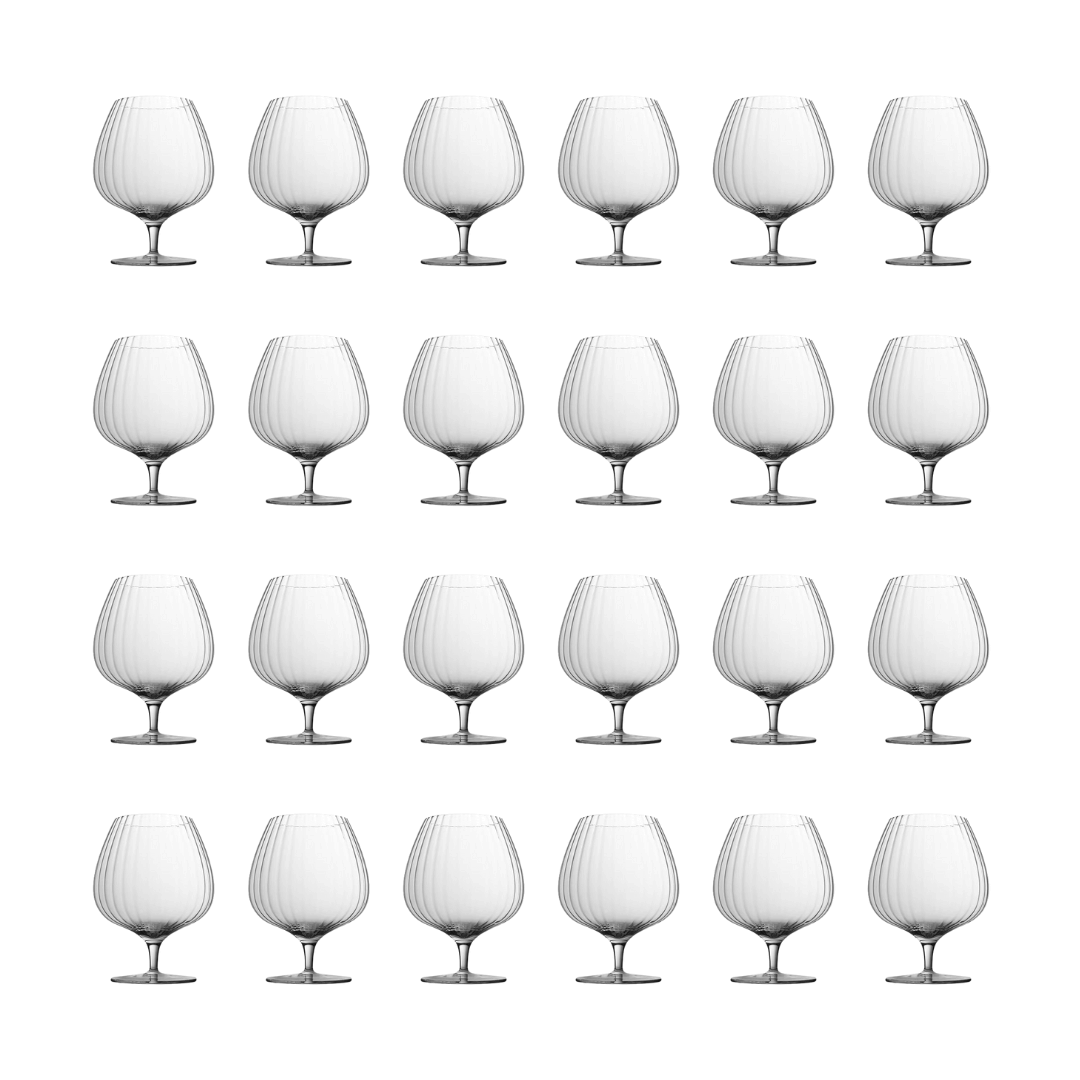 Lemonsoda - Whiskey Bourbon Brandy Crystal Glasses Snifter 20oz (Set of 2 or 4)