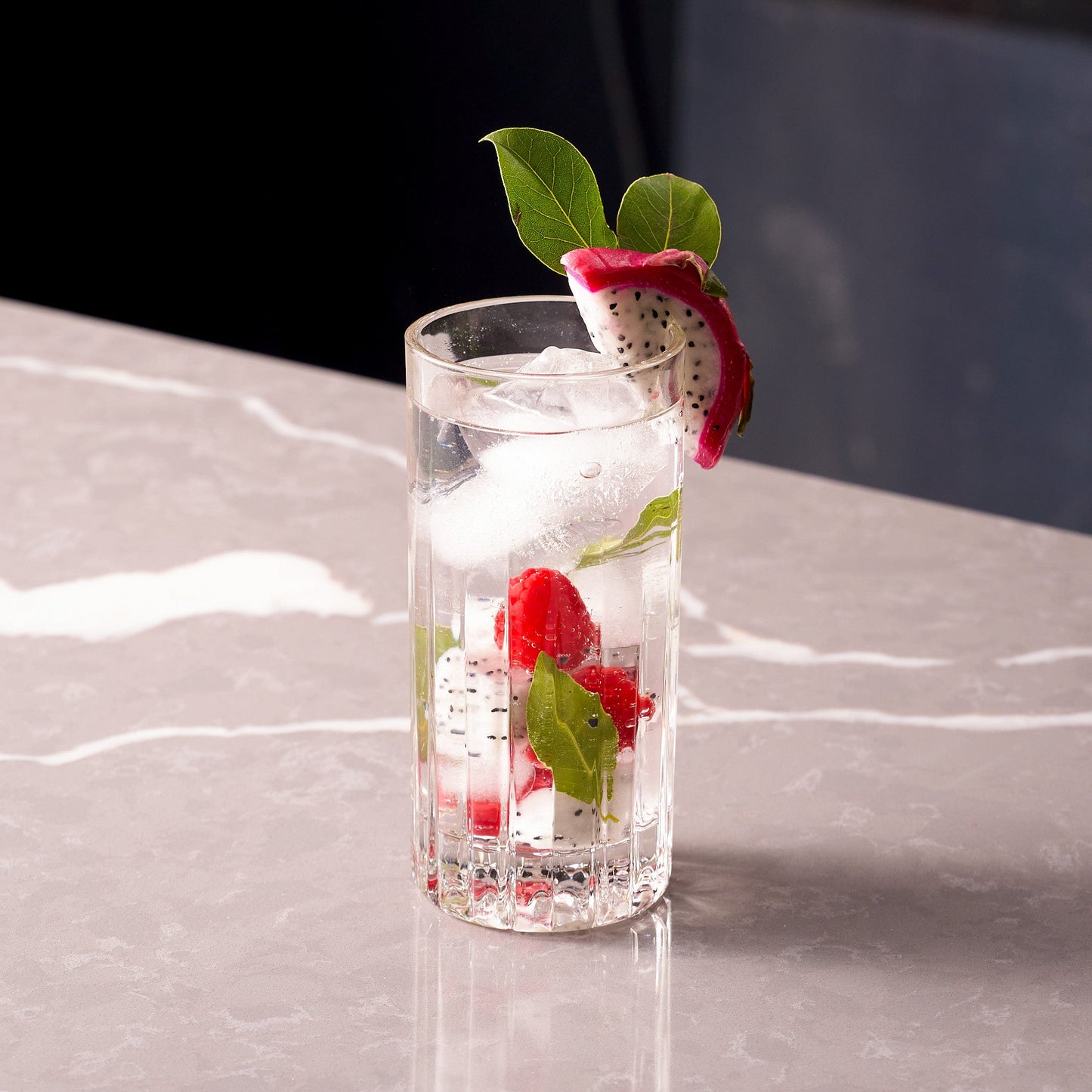 Lemonsoda - Traze Tom Collins Crystal Cut Glasses - 11.5 Oz