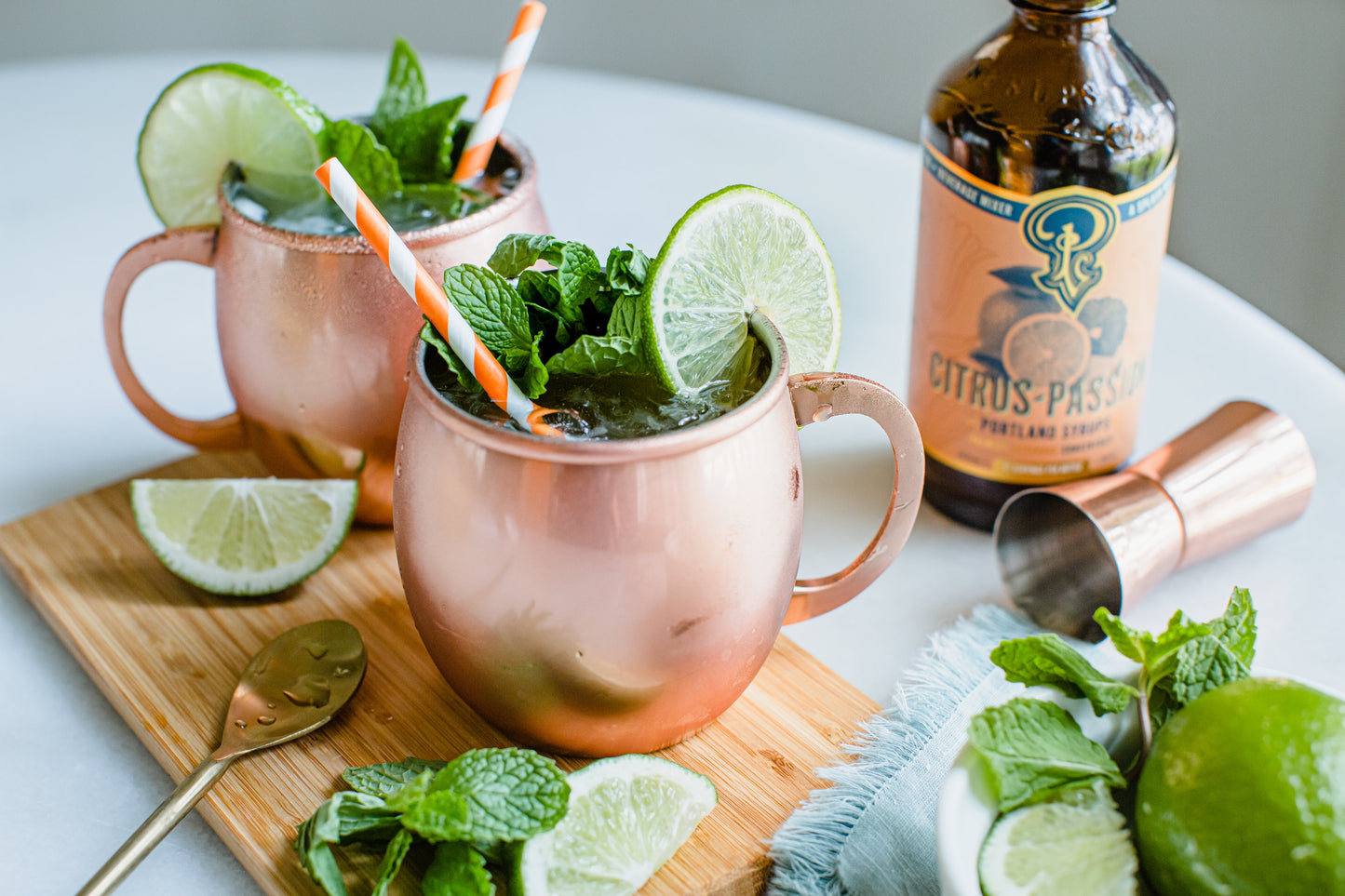 Portland Syrups Passion Fruit Citrus Syrup two-pack