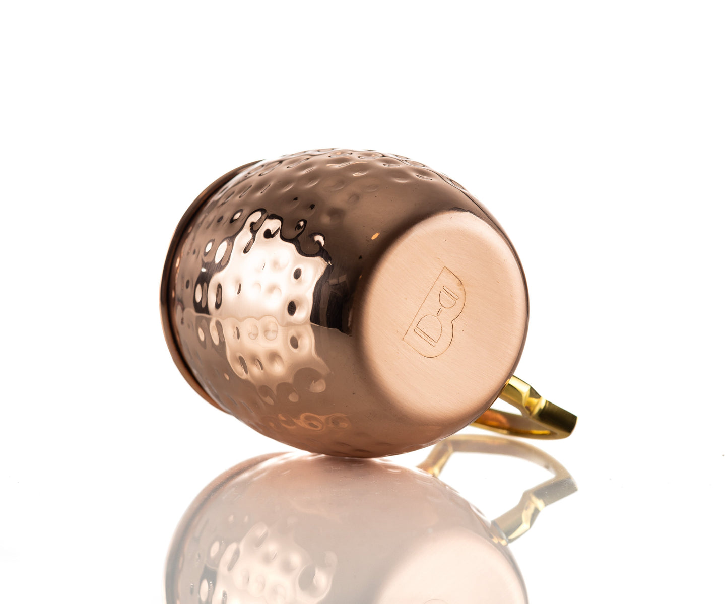 Bull In China  100% Copper Hammered Mule Mug