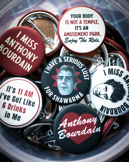 I Heart Anthony Bourdain Button