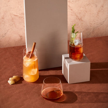 NUDE USA Mirage Set of 4 High Ball Glasses