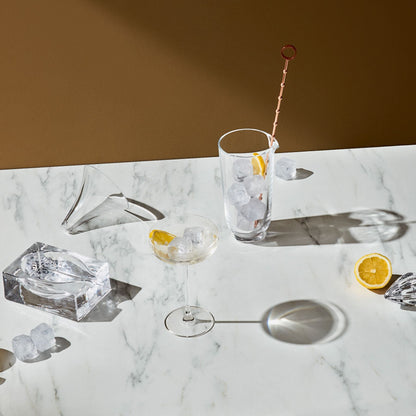 NUDE USA Hepburn Mixing Glass with Metal Stirrer