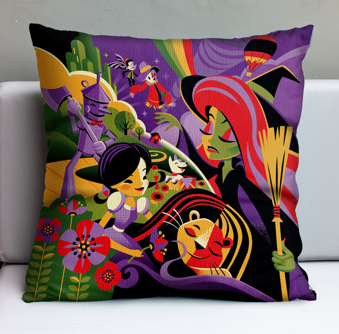 Jeff Granito's 'Ozsome' Pillow Cover - Ready to Ship! (FREE SHIPPING in U.S.)