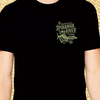 Jeff Granito's 'Piranha River Cruise' Unisex Tee - Ready to Ship!