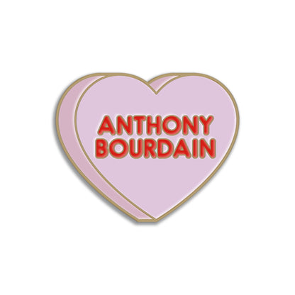Anthony Bourdain Sweethearts Pin