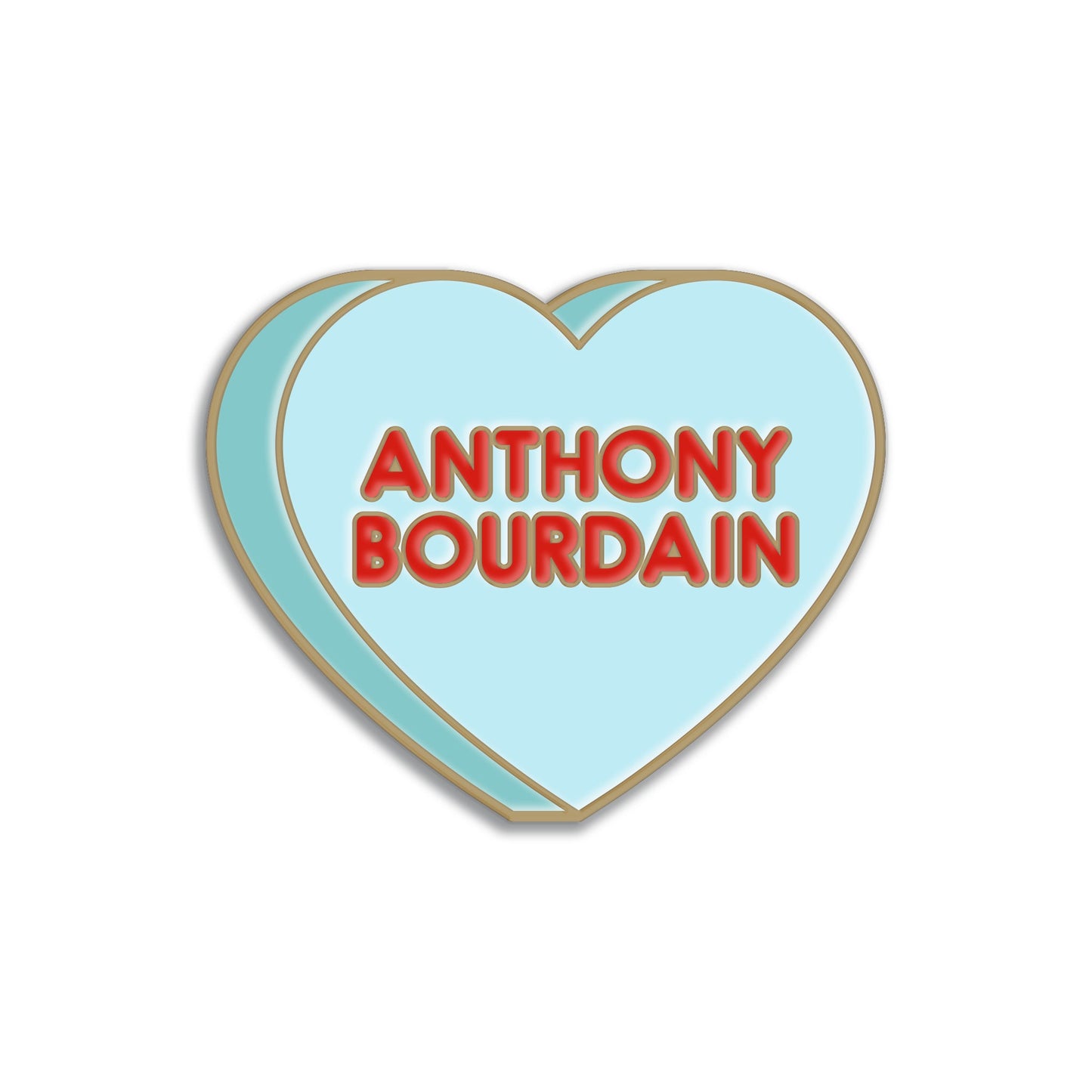 Anthony Bourdain Sweethearts Pin