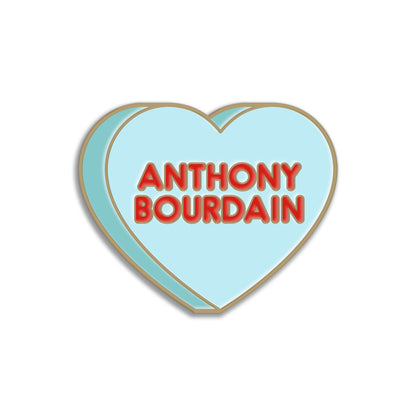 Anthony Bourdain Sweethearts Pin