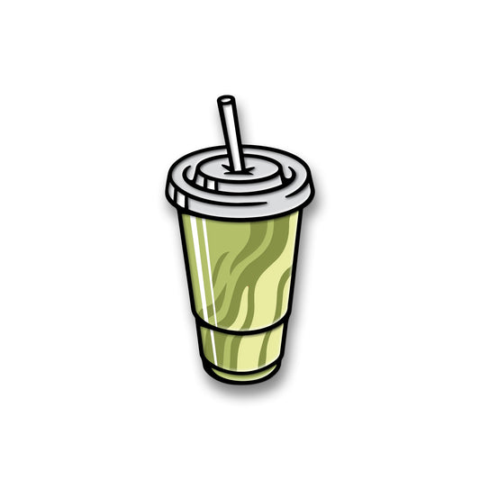 Iced Matcha Latte Pin