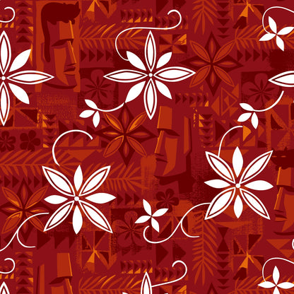 TikiLand Trading Co. 'Polynesian Pomp' - Classic Aloha Button-Up Shirt - Womens - Ready to Ship!