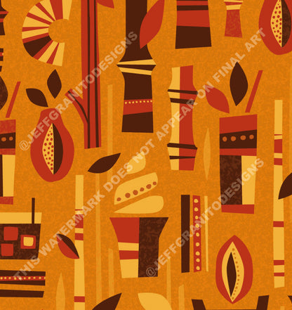 Jeff Granito's 'Rum Trader' - Classic Aloha Button-Up Shirt - Unisex - Ready-To-Ship!