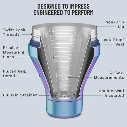 Diamond Edition Hybrid Cocktail Shaker