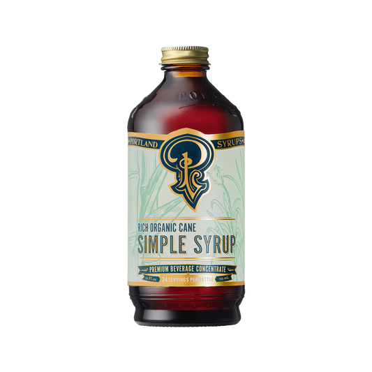 Portland Syrups Rich Organic Cane Sugar Simple Syrup
