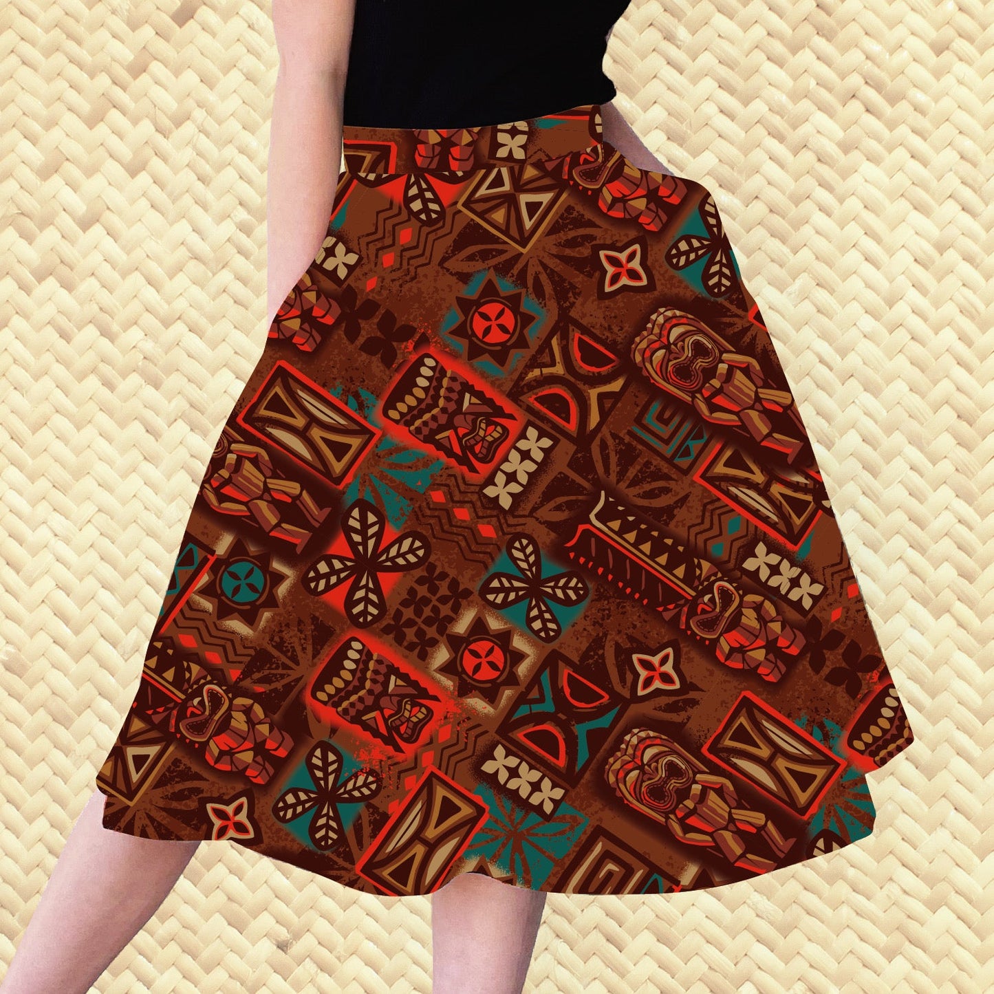 TikiLand Mug Society Exclusive: 'Hoaloha Classic' - Aloha Skirt - Ready to Ship!
