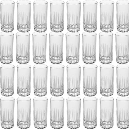 Lemonsoda - Traze Tom Collins Crystal Cut Glasses - 11.5 Oz