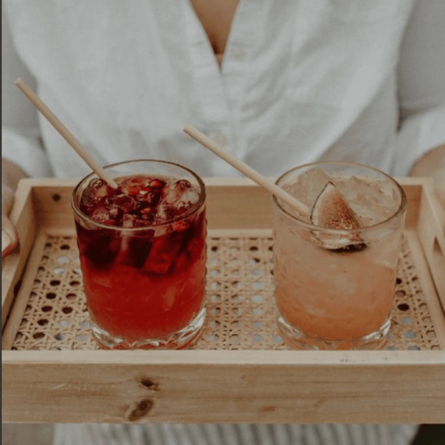 5.75" Cocktail Wheat Straws